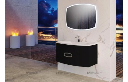 Мебель для ванной La Beaute Marne 90 черная