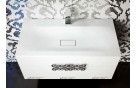 Мебель для ванной La Beaute Moselle 90 белая, фурнитура хром