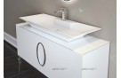 Мебель для ванной La Beaute Savoie 120 белая, фурнитура хром