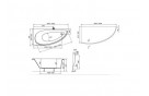 Передняя панель A для ванны AVOCADO 150 L белая CZT1000A00 (Ravak)